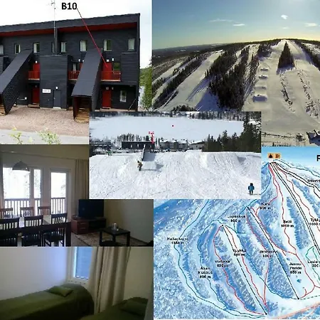 Skivillas 61 Ukkohalla Appartement Hyrynsalmi